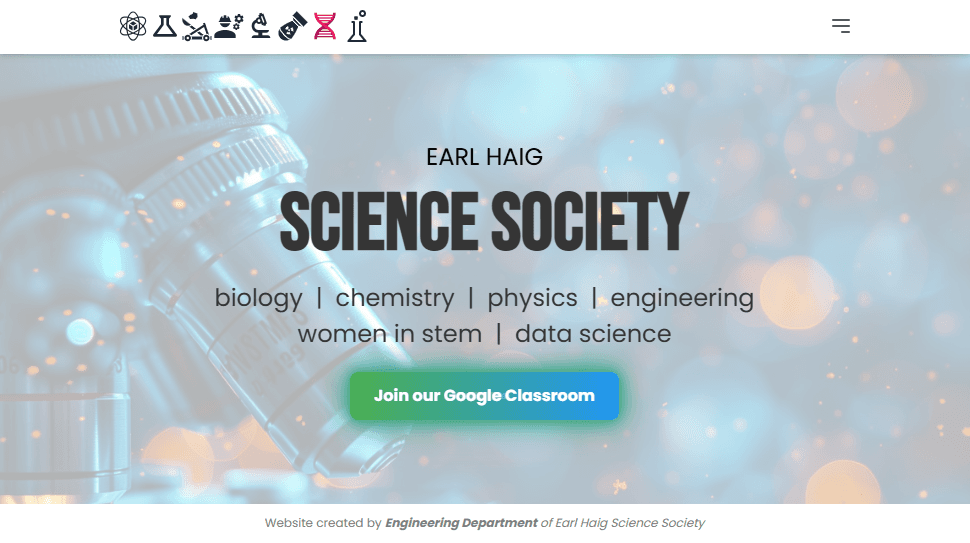 Earl Haig Science Society