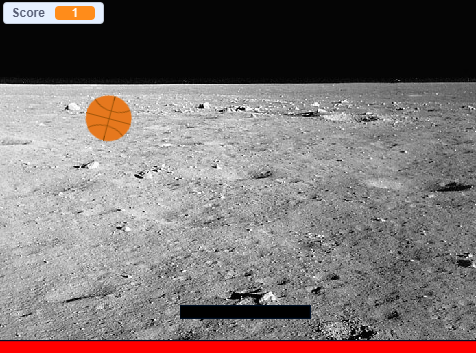 Moon basketball
